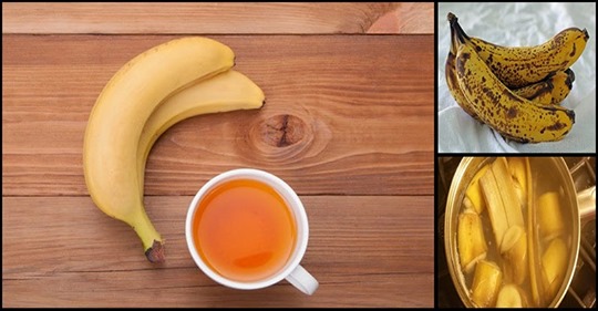 How to make banana peel tea